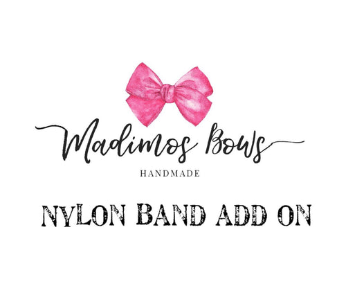 Nylon Band or Hard Headband ADD ON {per item}