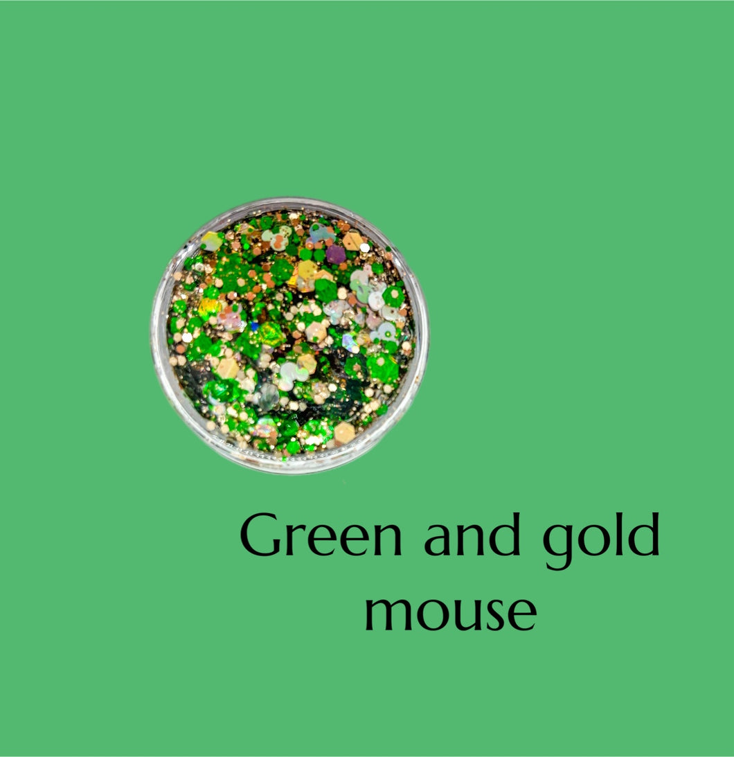 Green and Gold Mouse