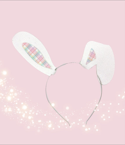 Bunny Headband plaid