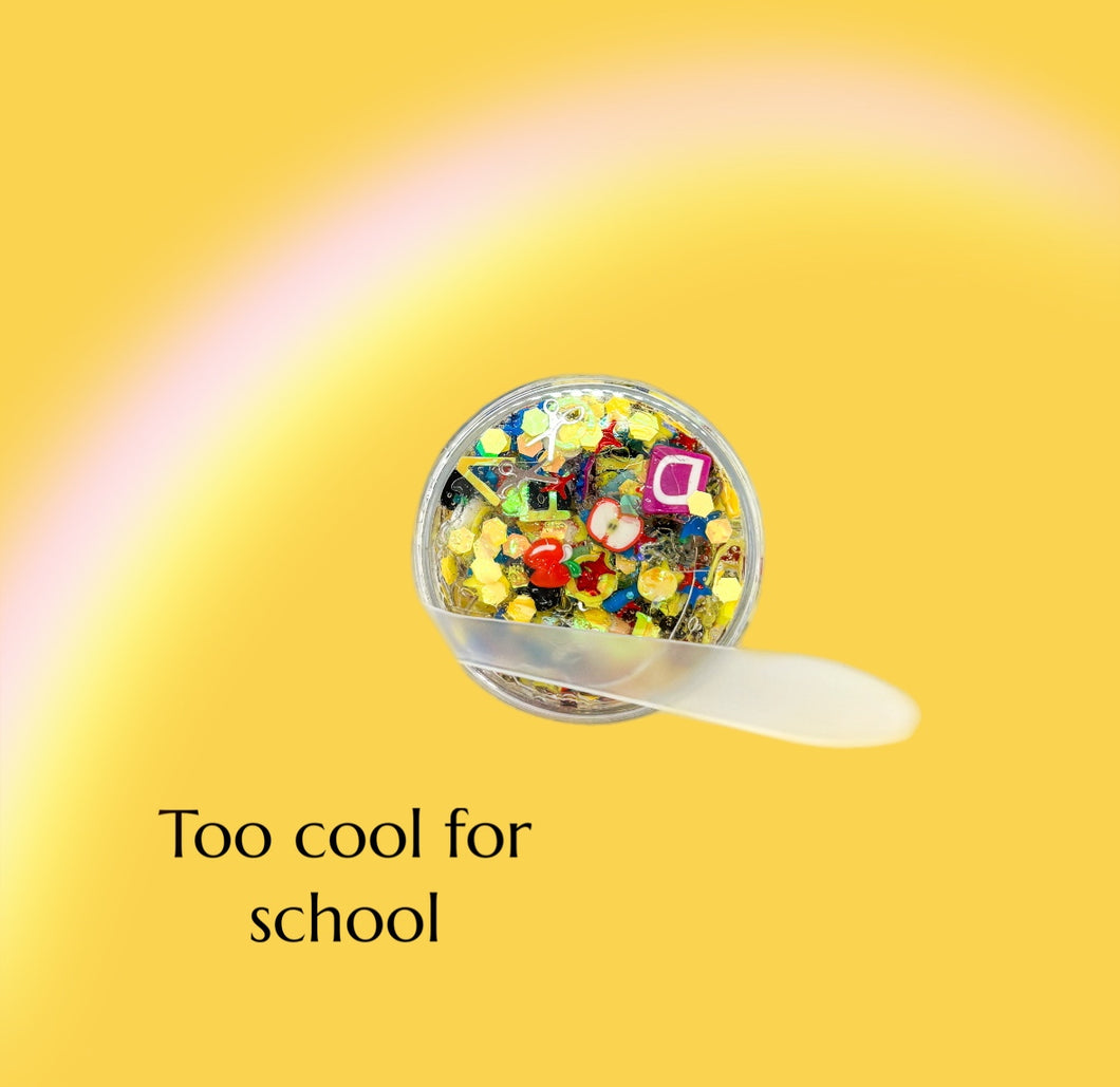 Too cool for school Hair Glitter