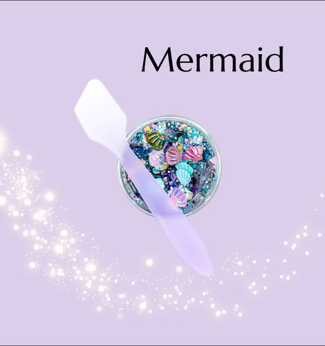 Mermaid hair glitter