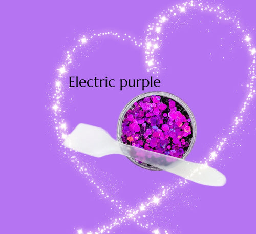 Electric Purple Hair Glitter