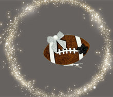 Load image into Gallery viewer, Custom Football Clip- leave colors in notes! Approx 4”