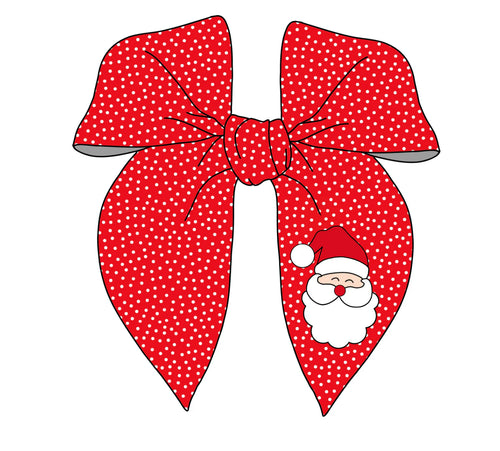 Santa ALLIGATOR clip PREORDER