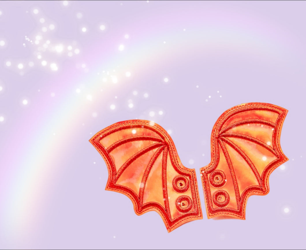 Madi Mos Shoe wings wings orange