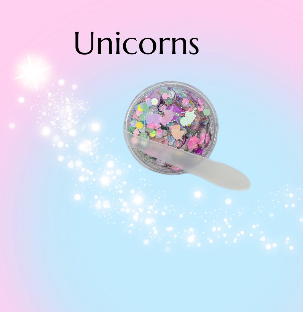 Unicorns Hair Glitter