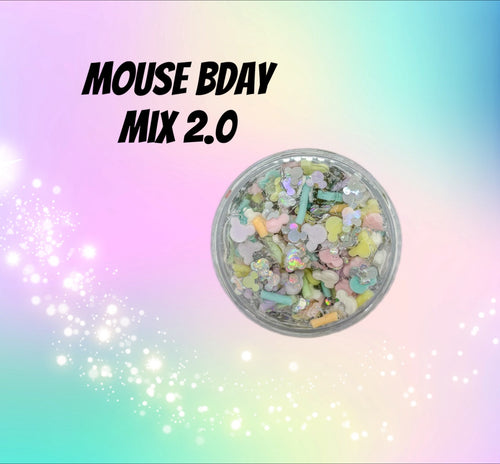 Mouse bday 2.0 Hair Glitter